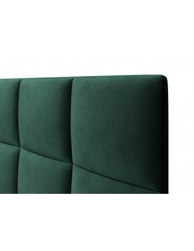 Tête De Lit En Velours, Couleur Vert Bouteille, Begonia, Marque Mazzini Sofas Tête De Lit En Velours, Couleur Vert Bouteille, Begonia, Marque Mazzini Sofas
