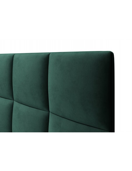 Tête De Lit En Velours, Couleur Vert Bouteille, Begonia, Marque Mazzini Sofas