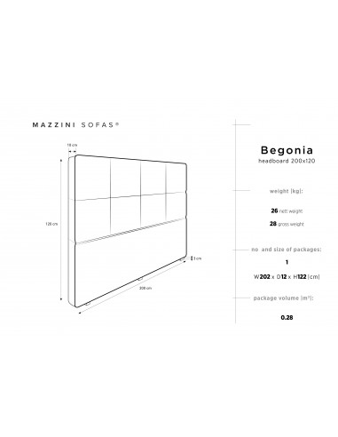 Tête De Lit En Velours, Couleur Vert Bouteille, Begonia, Marque Mazzini Sofas