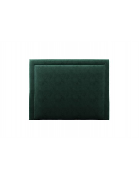 Tête De Lit En Velours, Couleur Vert Bouteille, Primevere, Marque Mazzini Sofas