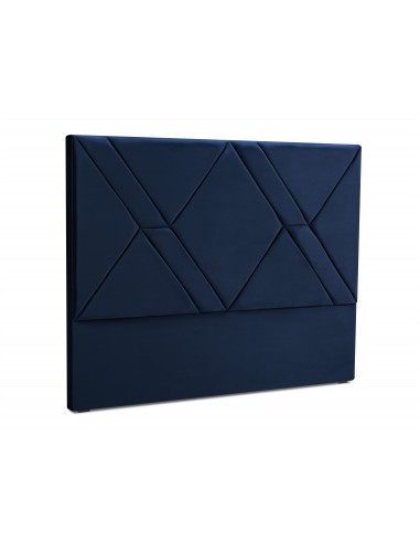 Tête De Lit En Velours, Couleur Bleu Roi, Seattle, Marque Cosmopolitan Design
