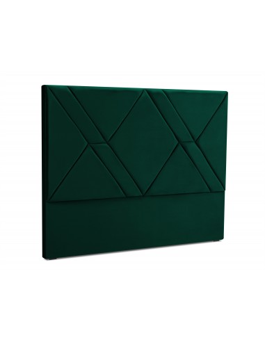 Tête De Lit En Velours, Couleur Vert Bouteille, Seattle, Marque Cosmopolitan Design