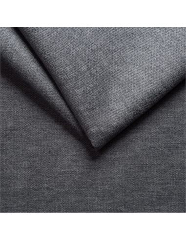 Tête de lit OBED aspect quadrillé en tissu gris Tête de lit OBED aspect quadrillé en tissu gris