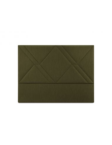 Tête De Lit en Tissu Structurel, Couleur Vert, Seattle, Marque Cosmopolitan Design