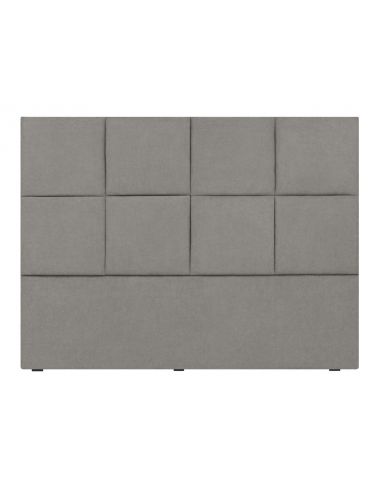 Tête De Lit en Tissu Structurel, Gris, Begonia, Marque Mazzini Sofas Tête De Lit en Tissu Structurel, Gris, Begonia, Marque Mazzini Sofas