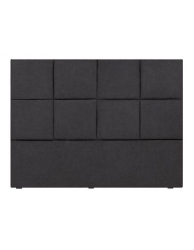 Tête De Lit en Tissu Structurel, Couleur Gris Foncé, Begonia, Marque Mazzini Sofas Tête De Lit en Tissu Structurel, Couleur Gris Foncé, Begonia, Marque Mazzini Sofas