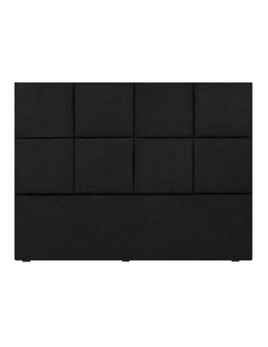 Tête De Lit en Tissu Structurel, Noir, Begonia, Marque Mazzini Sofas Tête De Lit en Tissu Structurel, Noir, Begonia, Marque Mazzini Sofas