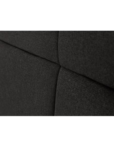 Tête De Lit en Tissu Structurel, Noir, Begonia, Marque Mazzini Sofas Tête De Lit en Tissu Structurel, Noir, Begonia, Marque Mazzini Sofas
