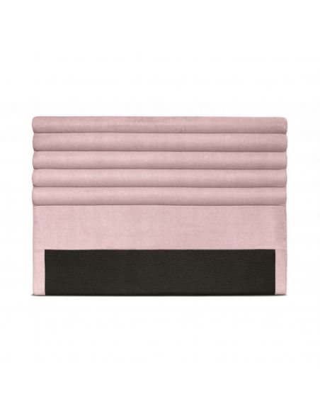 Tête de lit capitonnée en tissu OBED aspect bombé vert d'eau 160 x 120 cm Tête de lit capitonnée en tissu OBED aspect bombé vert d'eau 160 x 120 cm