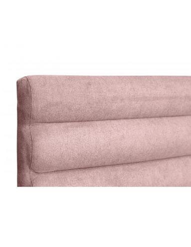 Tête de lit capitonnée en tissu OBED aspect bombé vert d'eau 160 x 120 cm Tête de lit capitonnée en tissu OBED aspect bombé vert d'eau 160 x 120 cm