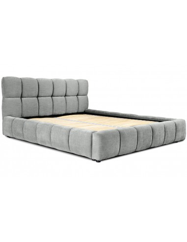 Tête de lit et Sommier Boston Gris...