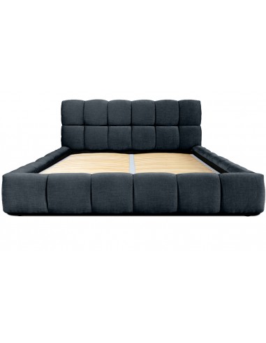 Tête de lit et Sommier Boston Noir