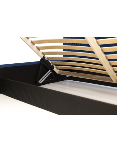 Tête de lit et Sommier ALICE BLEU