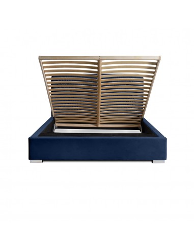 Tête de lit et Sommier ALICE BLEU