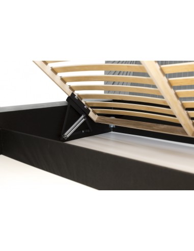 Tête de lit et Sommier ALICE GRIS CLAIR