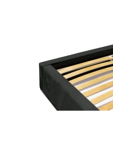 Tête de lit et Sommier ALICE ANTHRACITE