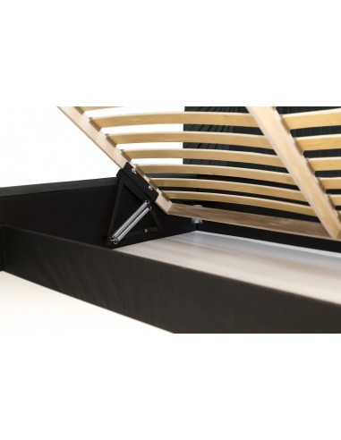 Tête de lit et Sommier ALICE ANTHRACITE