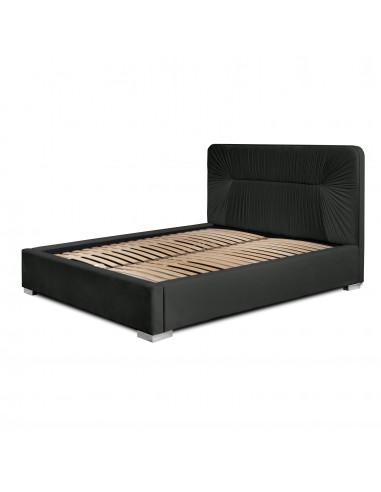 Tête de lit et Sommier ALICE ANTHRACITE