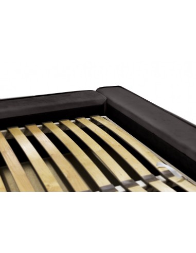 Tête de lit et Sommier ALMA ANTHRACITE