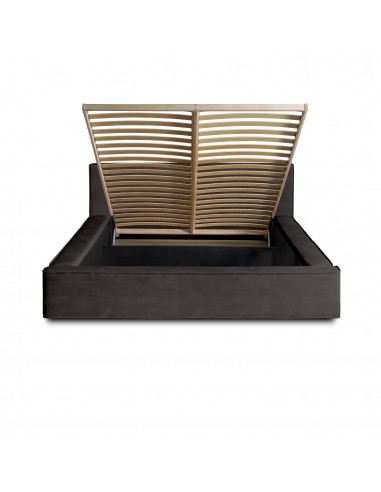 Tête de lit et Sommier ALMA ANTHRACITE