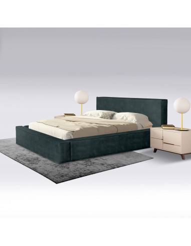Tête de lit et Sommier ALMA EMERAUDE