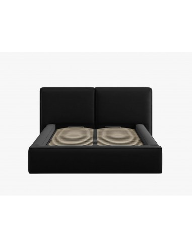 Lit Coffre en Velours Avec Tête de... Lit Coffre en Velours Avec Tête de...