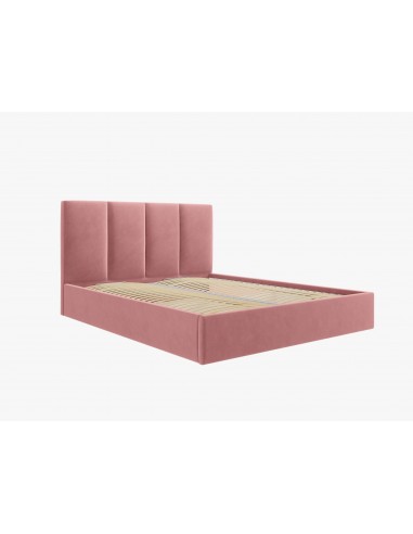 Lit Coffre en Velours Avec Tête de... Lit Coffre en Velours Avec Tête de...