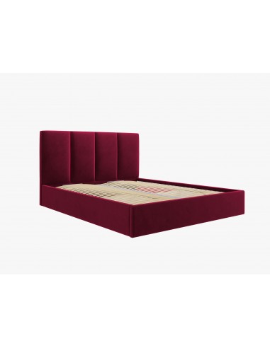 Lit Coffre en Velours Avec Tête de... Lit Coffre en Velours Avec Tête de...