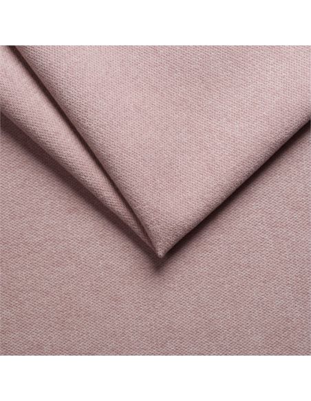 Tête de lit OBED aspect quadrillé en tissu Vieux rose