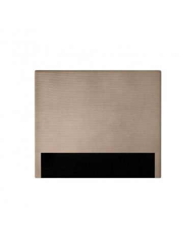 TETE DE LIT VELOURS COTELE LAUREL TAUPE