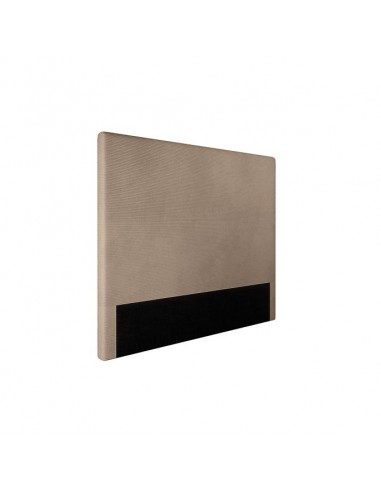 TETE DE LIT VELOURS COTELE LAUREL TAUPE