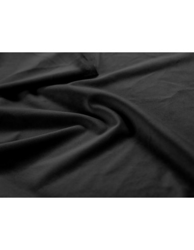 Tête De Lit En Velours, Couleur Noir, Lara, Marque Milo Casa