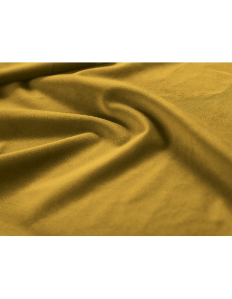 Tête De Lit En Velours, Couleur Jaune, Lara, Marque Milo Casa
