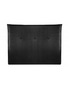 Tête De Lit En Velours, Couleur Noir, Monica, Marque Milo Casa 2