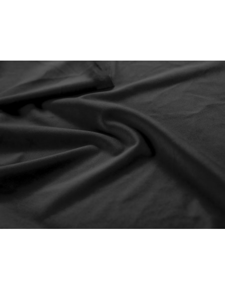 Tête De Lit En Velours, Couleur Noir, Monica, Marque Milo Casa