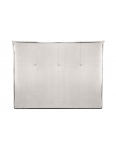 Tête De Lit En Velours, Couleur Beige, Monica, Marque Milo Casa 2