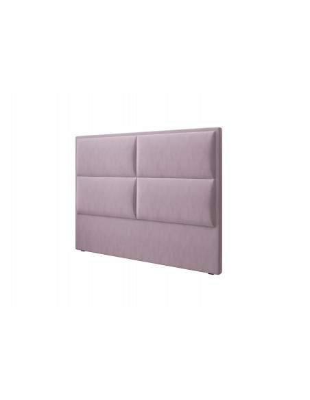 Tête De Lit En Velours, Couleur Lavande, Lara, Marque Milo Casa