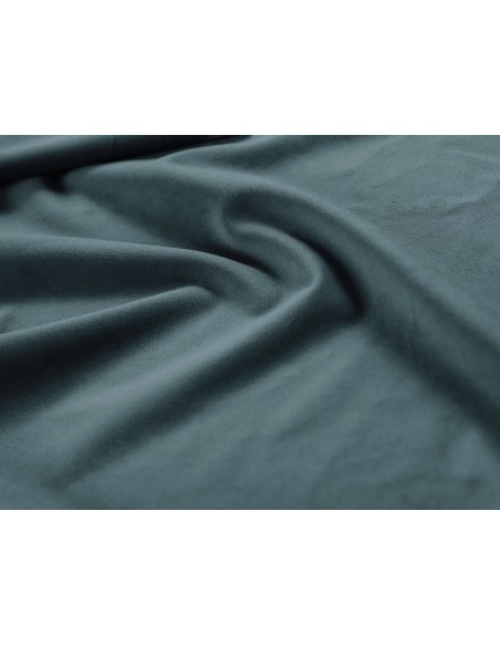 Tête De Lit En Velours, Couleur Pétrole, Lara, Marque Milo Casa