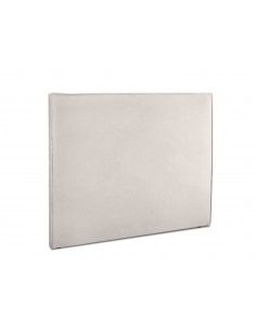 Tête De Lit En Velours, Couleur Beige, Natalia, Marque Milo Casa
