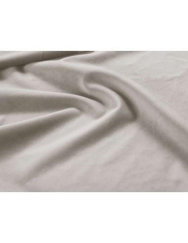 Tête De Lit En Velours, Couleur Beige, Natalia, Marque Milo Casa