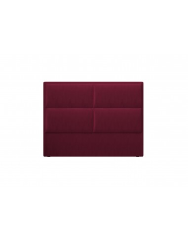 Tête De Lit En Velours, Couleur Bordeaux, Lara, Marque Milo Casa Tête De Lit En Velours, Couleur Bordeaux, Lara, Marque Milo Casa