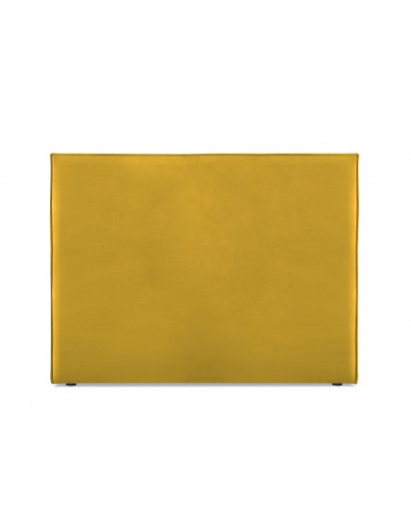 Tête De Lit En Velours, Couleur Jaune, Natalia, Marque Milo Casa Tête De Lit En Velours, Couleur Jaune, Natalia, Marque Milo Casa