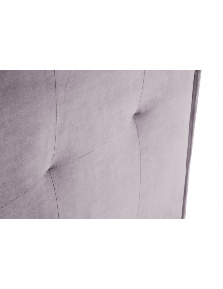 Tête De Lit En Velours, Couleur Lavande, Monica, Marque Milo Casa
