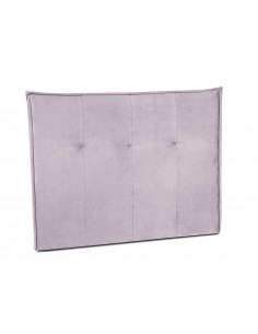 Tête De Lit En Velours, Couleur Lavande, Monica, Marque Milo Casa 2