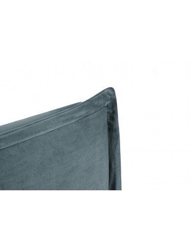 Tête De Lit En Velours, Couleur Pétrole, Monica, Marque Milo Casa