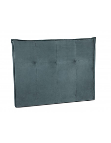 Tête De Lit En Velours, Couleur Pétrole, Monica, Marque Milo Casa