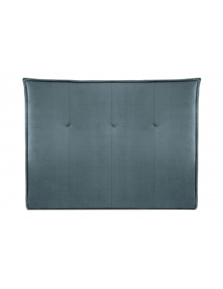 Tête De Lit En Velours, Couleur Pétrole, Monica, Marque Milo Casa