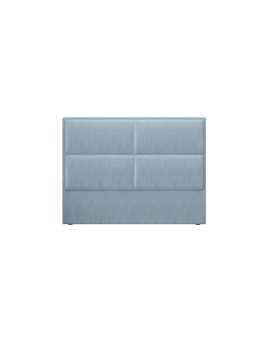 Tête De Lit En Velours, Couleur Bleu Clair, Lara, Marque Milo Casa Tête De Lit En Velours, Couleur Bleu Clair, Lara, Marque Milo Casa