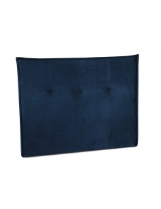 Tête De Lit En Velours, Couleur Bleu Roi, Monica, Marque Milo Casa