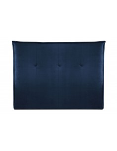 Tête De Lit En Velours, Couleur Bleu Roi, Monica, Marque Milo Casa 2